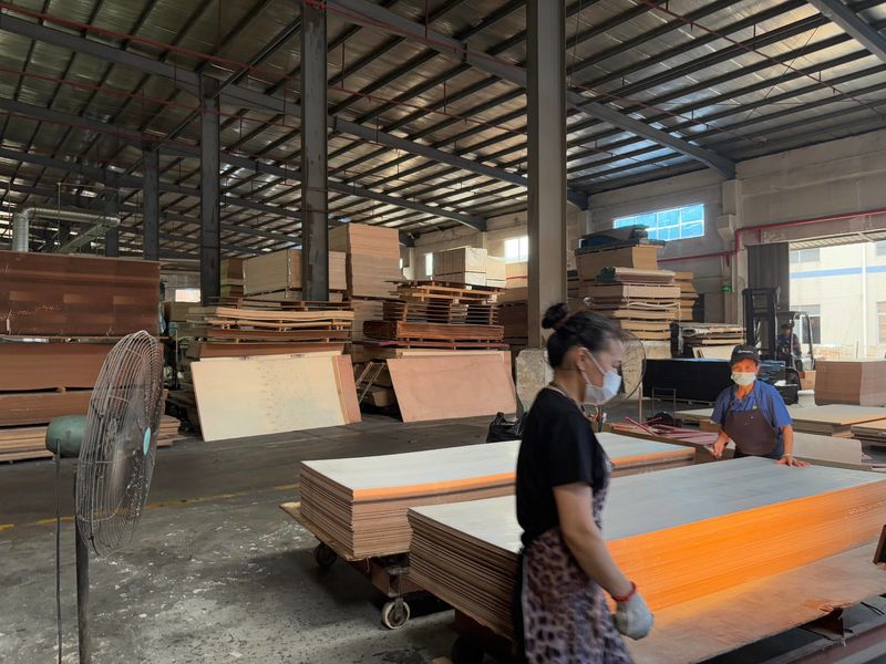 Dongguan Lingfeng Wood Industry Co., Ltd. خط تولید تولید کننده