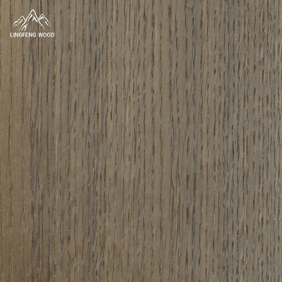 روکش بلوط آمریکایی دودی برش کوارتر 0.45 میلی‌متر تیمار دودی عرض 130-350 میلی‌متر